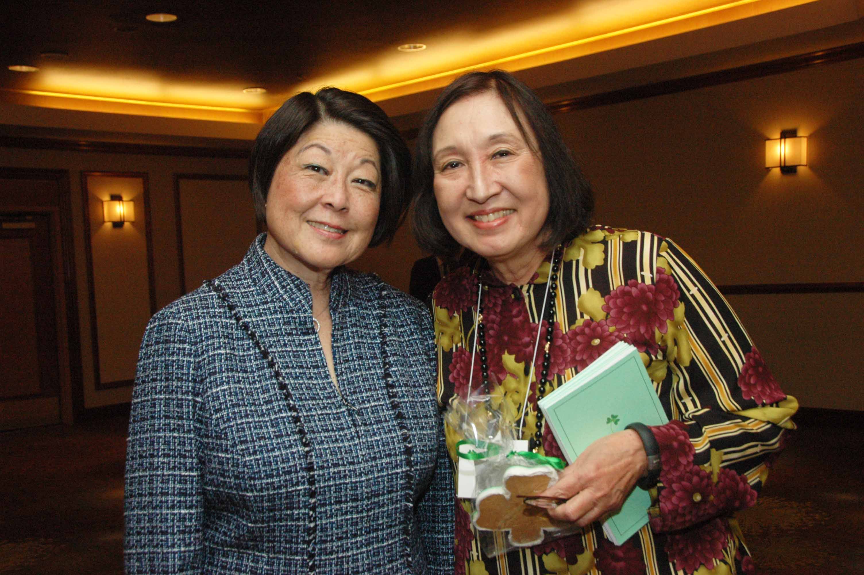 Auxiliary co-presidents Joanne Sasaki & Gale Itagaki