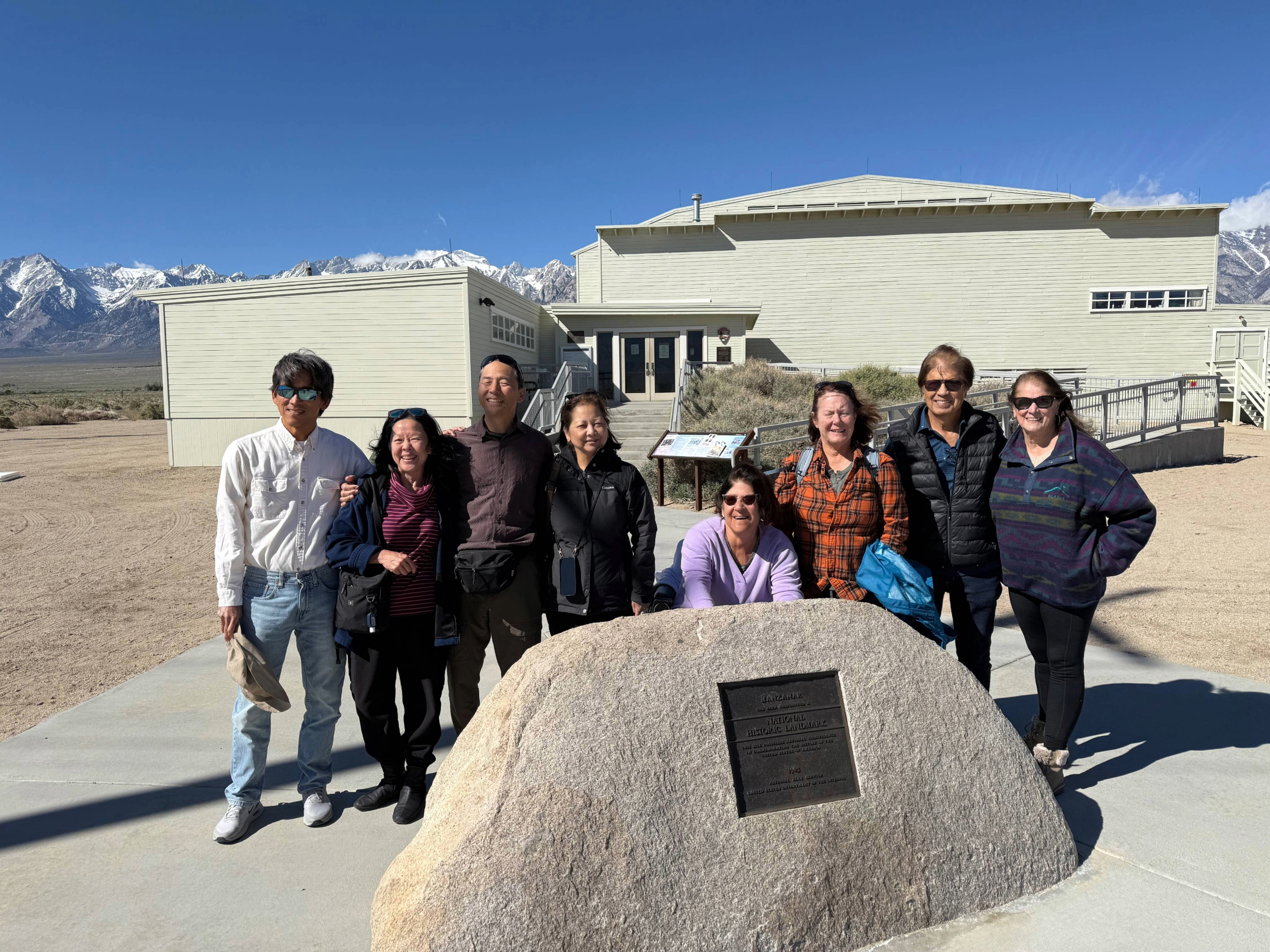 Barry Goy, Troy & Marguerite Kaji, Laura Ide, Doreen, Dana, Nolan & Vivian Higa